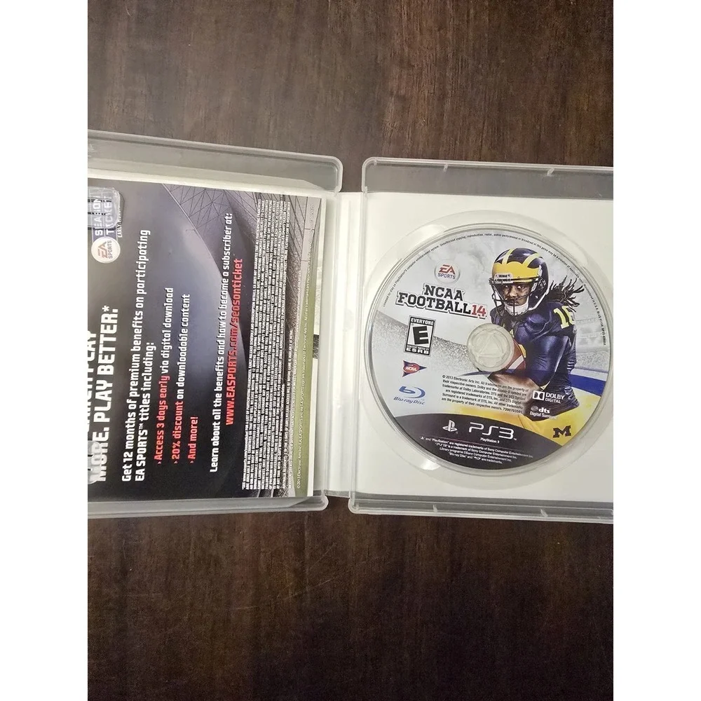 NCAA Football 14 (Sony PlayStation 3) PS3 Complete CIB- College Sports Tested